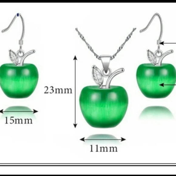 Fashion Silver-Tone Earring & Necklace Set - Picture 8 of 10